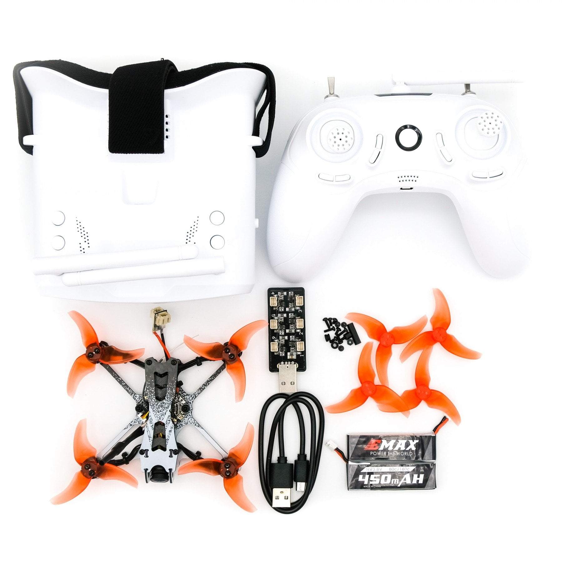 EMAX TinyHawk II Freestyle FPV Drone RTF Kit - Perfect for Beginner Outdoor Flying!