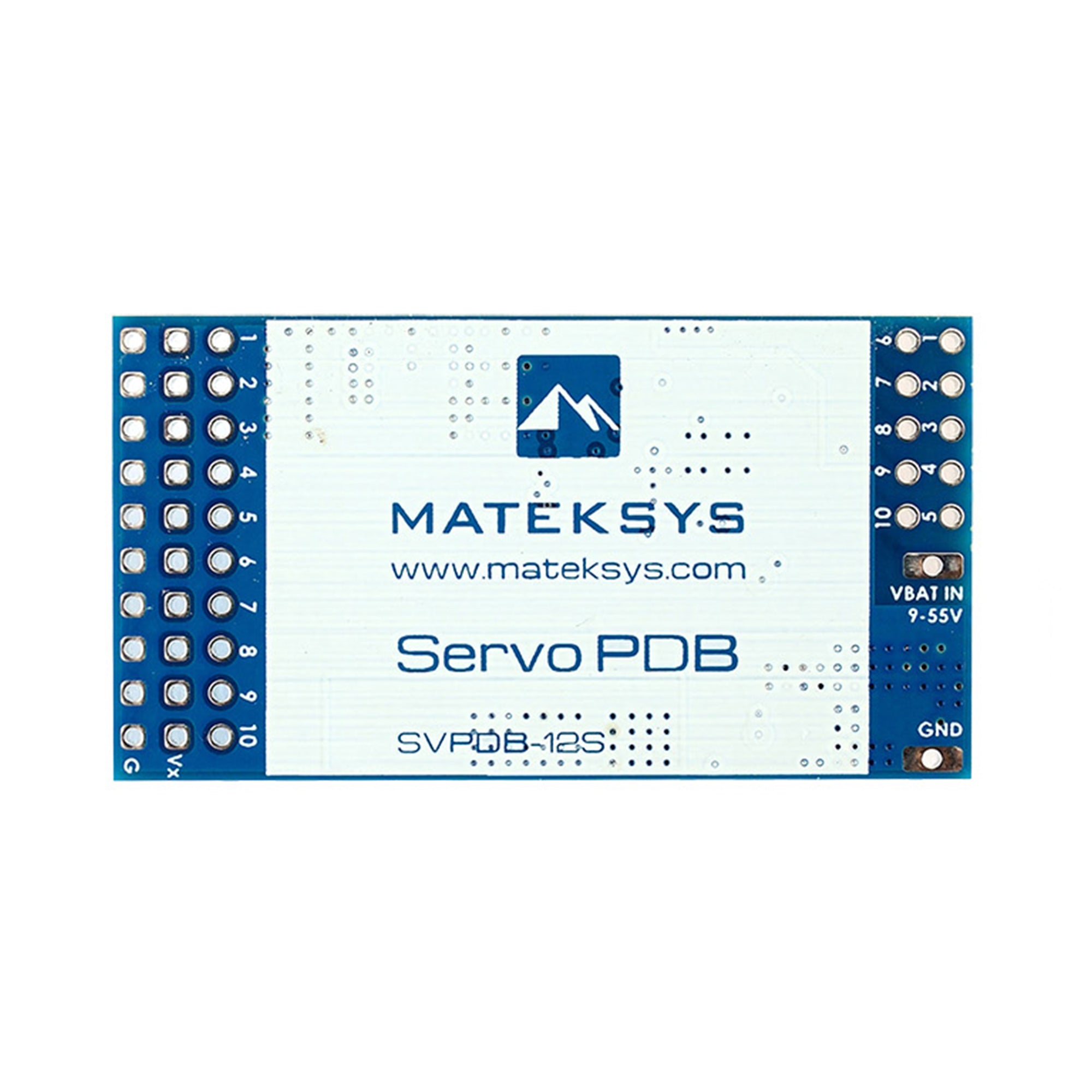 Hot Sale! Matek Servo Power Distribution Board with 12A BEC Converting 9 - 55V to 5/6/8V
