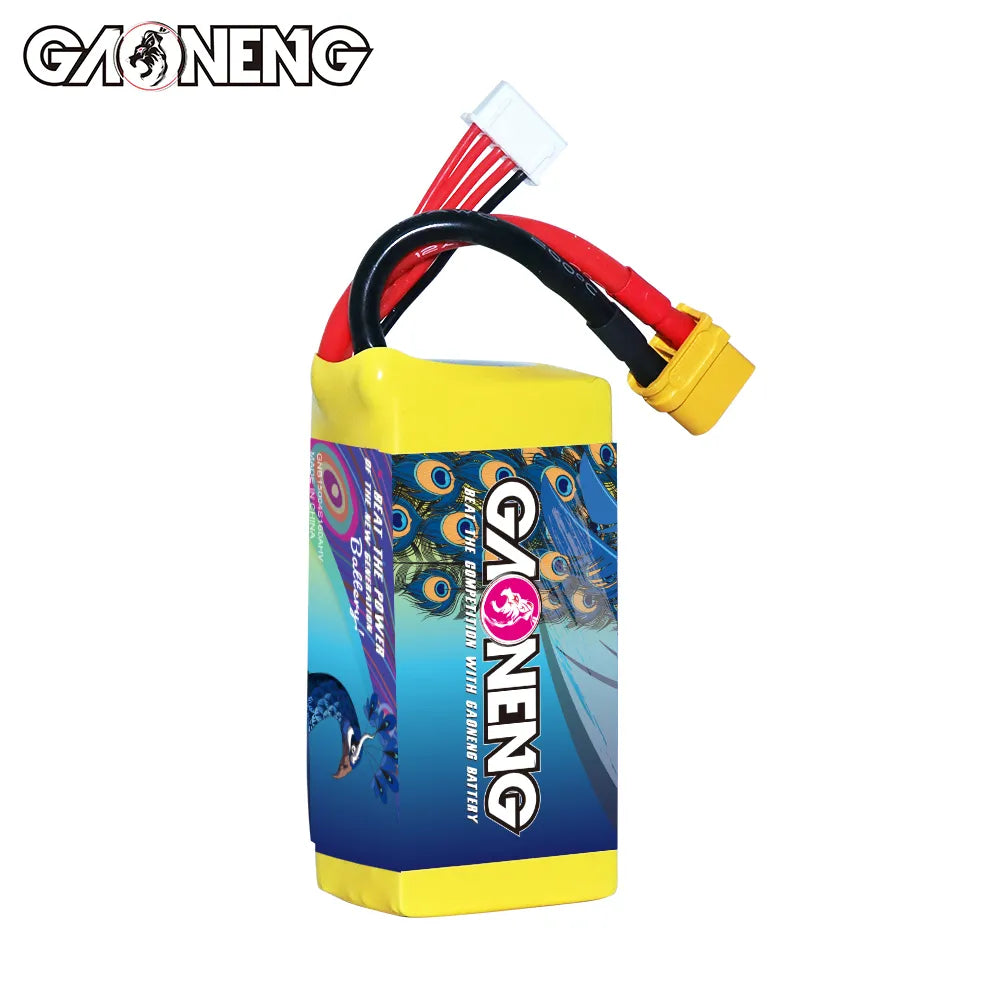 Hot Sale GAONENG GNB 1500mAh 160C XT60 4S 15.2V LiHV LiPo Battery for Long Range