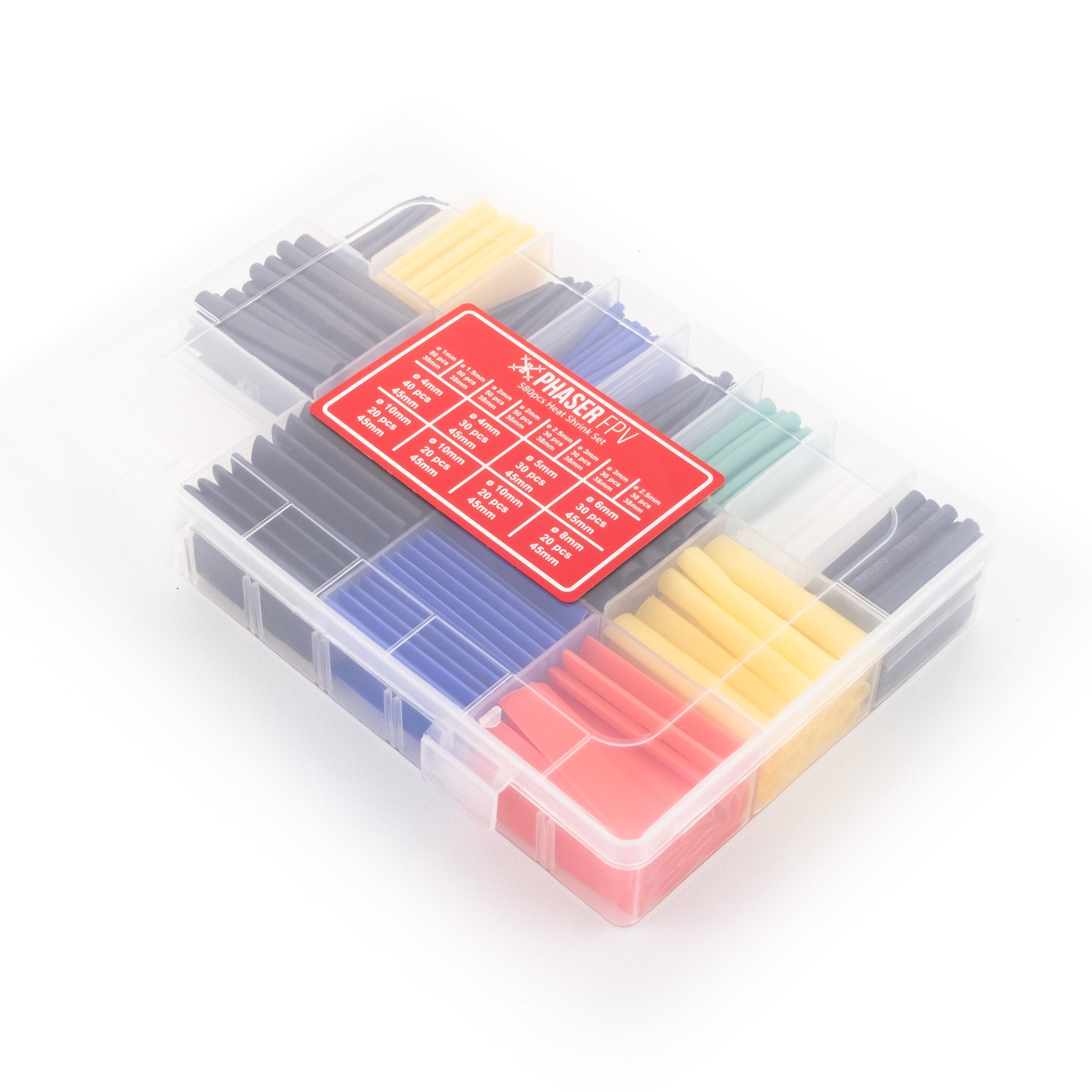 Hot Deal! 580pcs Phaser FPV Heat Shrink Kit