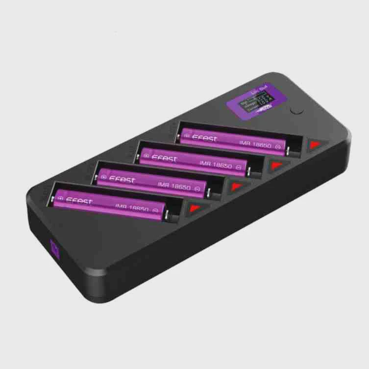 Efest Luc Blu4 Bluetooth Charger with AU Plug - Smart & Safe!