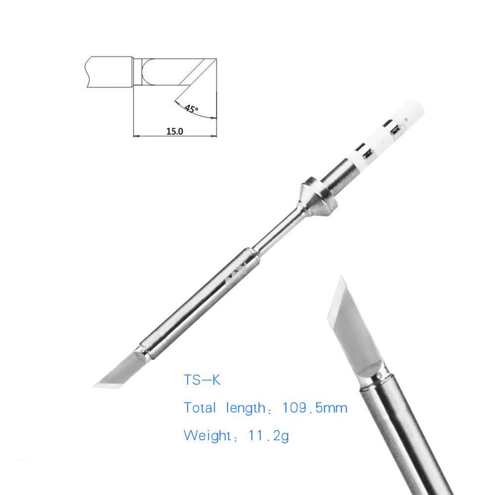 Top-Notch K Soldering Tip Replacement for TS100/TS101/Pinecil