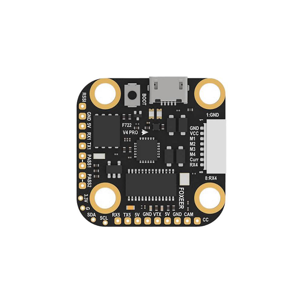 Foxeer F722 V4 Pro 20x20 Flight Controller - Premium Model with ICM42688-P