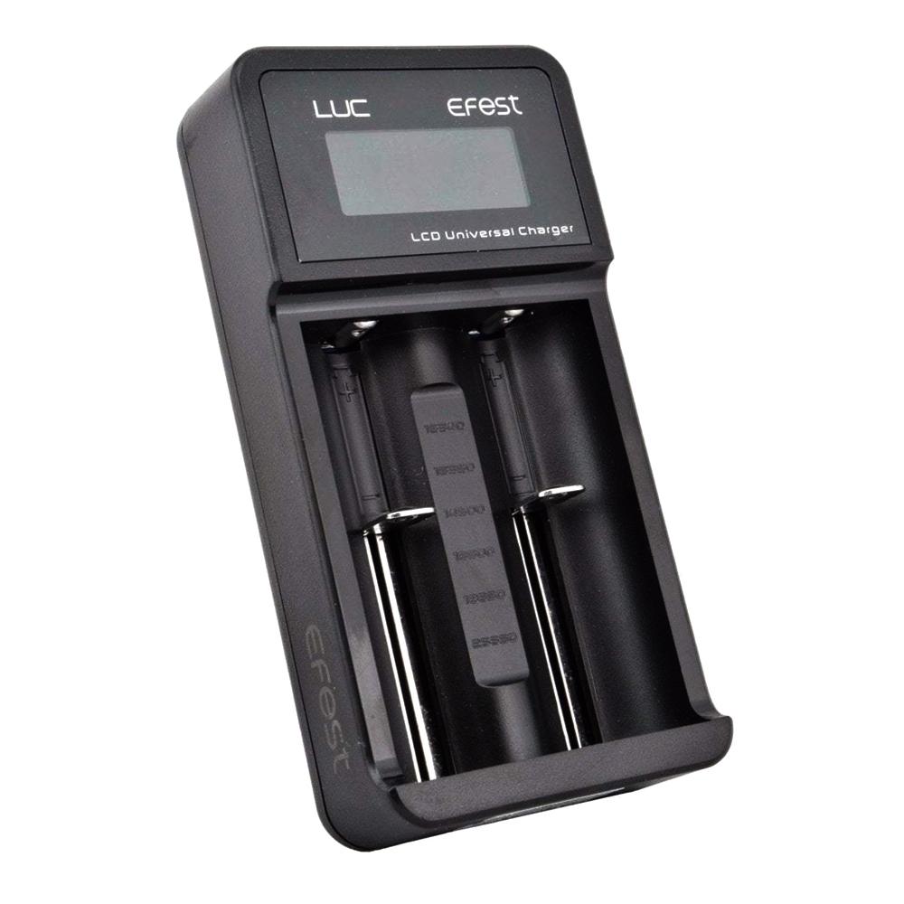 Efest LUC V2 Li-ion 2-bay Charger with Power Bank Function - Fast & Smart