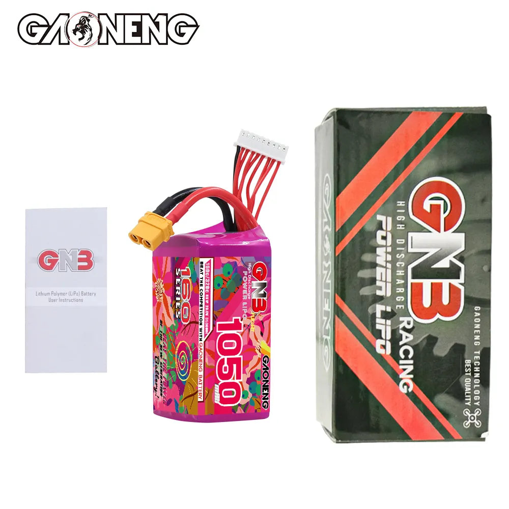 GAONENG GNB 8S 29.6V 1050mAh 160C XT60 LiPo Battery - High - Performance Sale