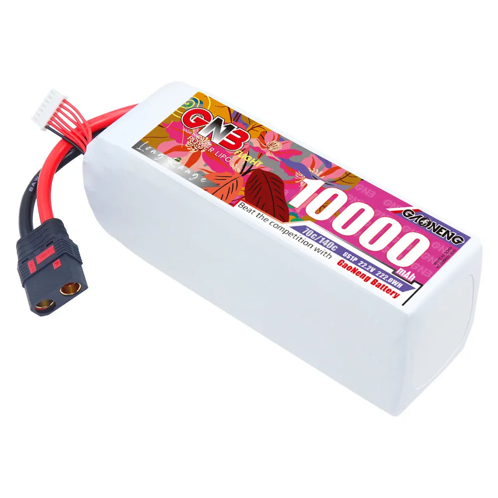 GAONENG 22.2V 10000mAh 70C RC LiPo Battery - QS8 [DG] | High - Performance Deal