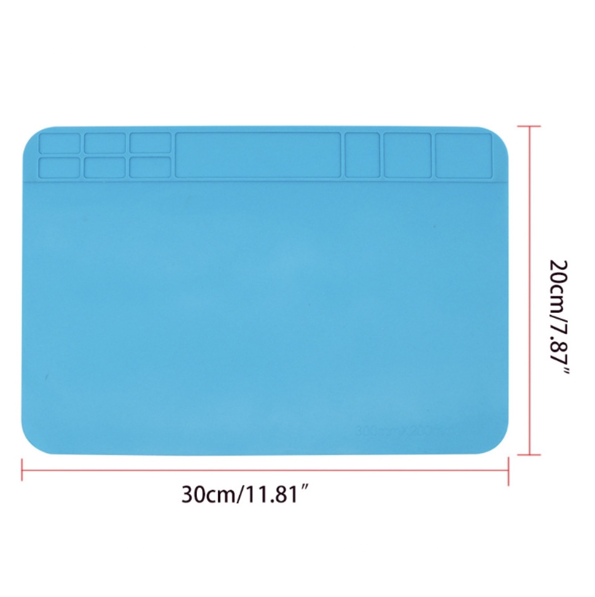 Hot Deal! 300x200mm Anti - Static Insulated Silicone FPV Work Mat, 80g