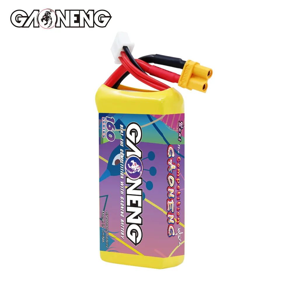 GAONENG High - Performance 2S 7.6V 880mAh 160C XT30 LiHV LiPo Battery
