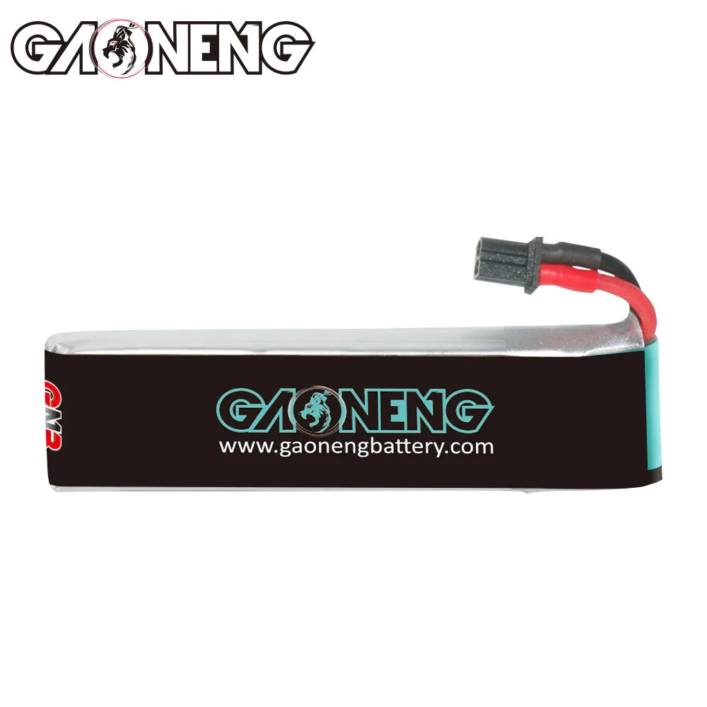 GAONENG 3.7V 550mAh 90C A30 Cabled LiPo Battery - Long Type [Hot Deal]