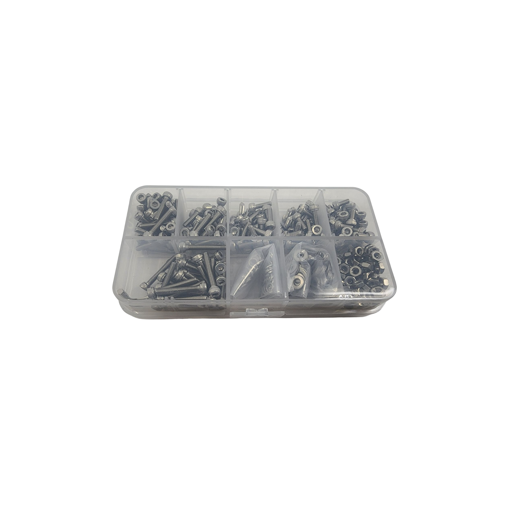 Phaser FPV M3 Socket Cap Bolt Fastener Kit - 600pcs, Ideal for Quad - Building