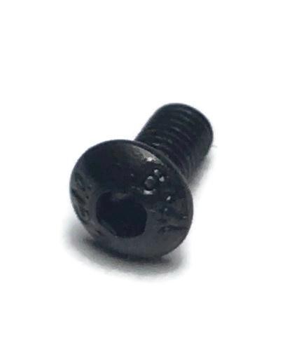 Black M3 Steel Button Head Screws - Pack of 10 in Various Sizes