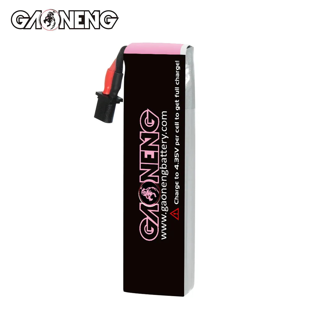 GAONENG GNB High - Voltage 1S 3.8V 450mAh 80C A30 - Cabled LiPo Battery [DG]