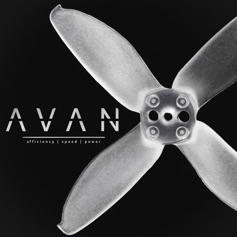 EMAX Avan Micro Propellers: 2x2.4x4, 1.5mm Shaft (6CW + 6CCW) - High - Performance Offer