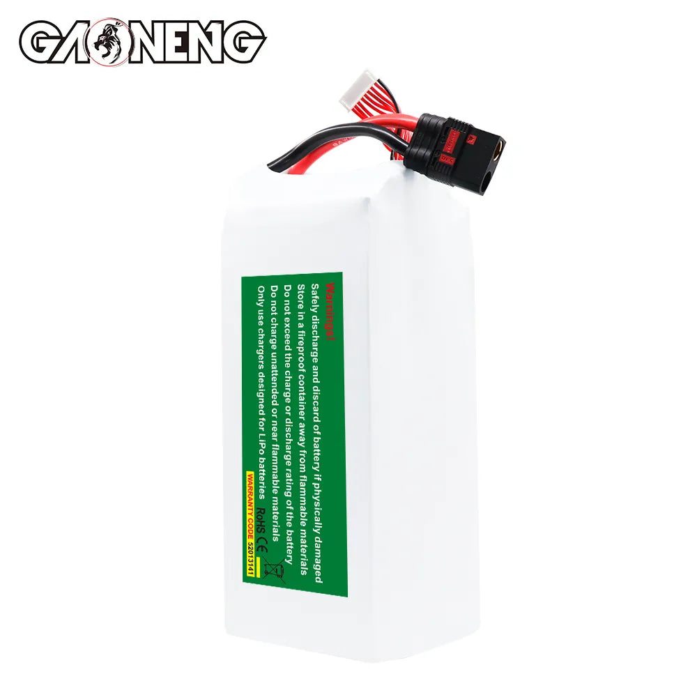Hot Deal! GAONENG 22.2V 18000mAh 70C RC LiPo Battery QS8