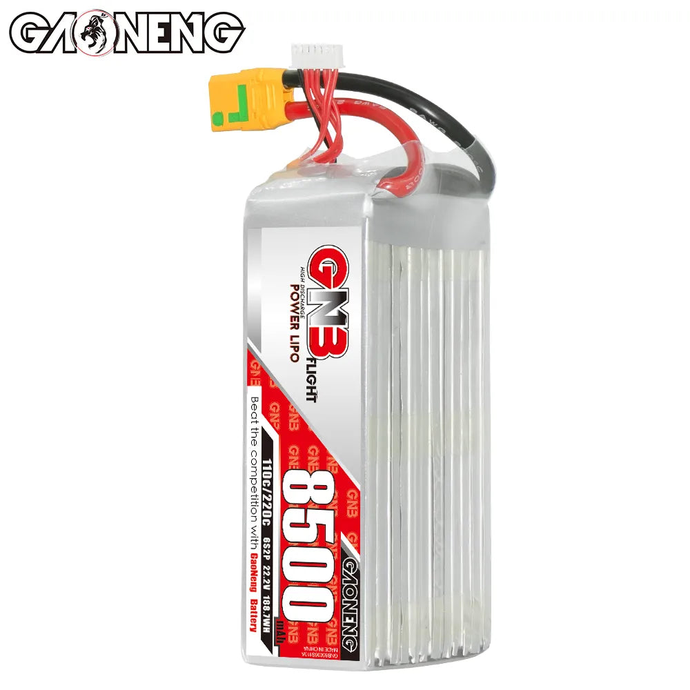 GAONENG GNB 6S 22.2V 8500mAh 110C RC LiPo Battery XT90S Anti - Spark: Top - Quality for RC Enthusiasts