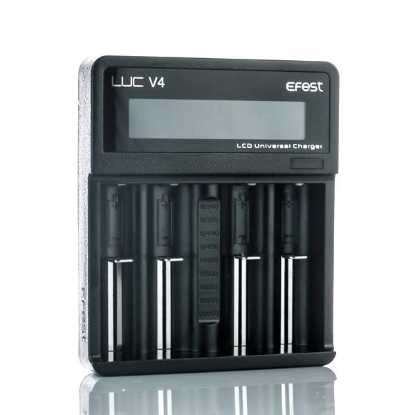 Efest LUC V4 4-Bay Li-ion Charger with Powerful Power Bank Function