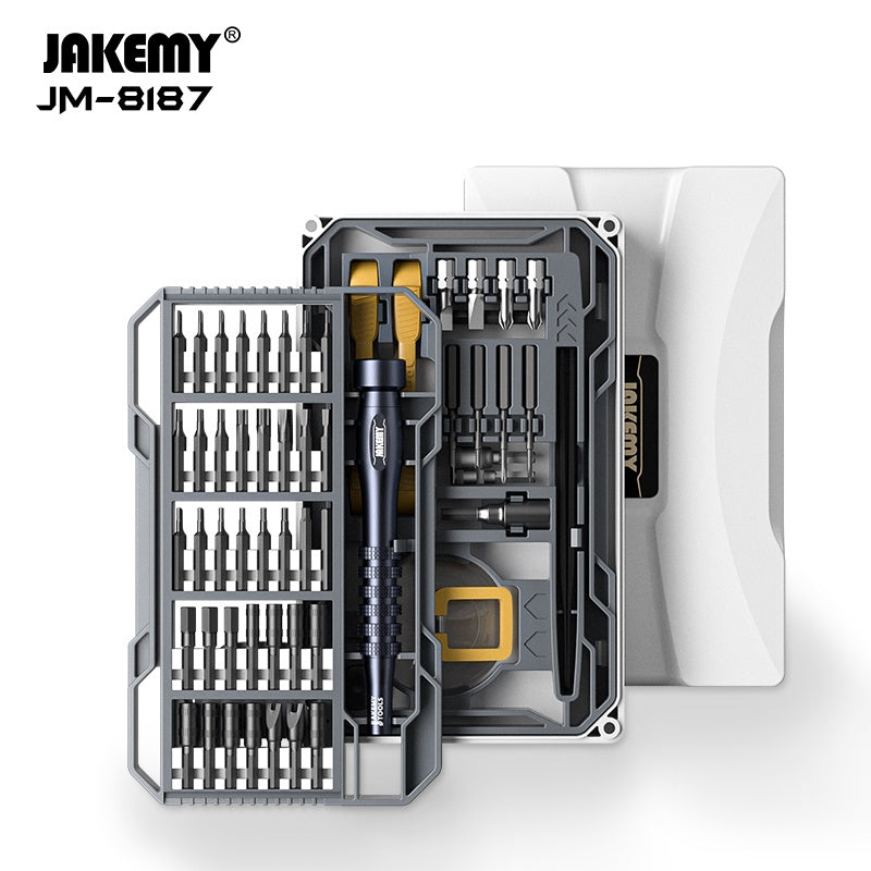JAKEMY 83-in-1 Precision Magnetic Screwdriver Tool Set - Ideal for Electronics Repair