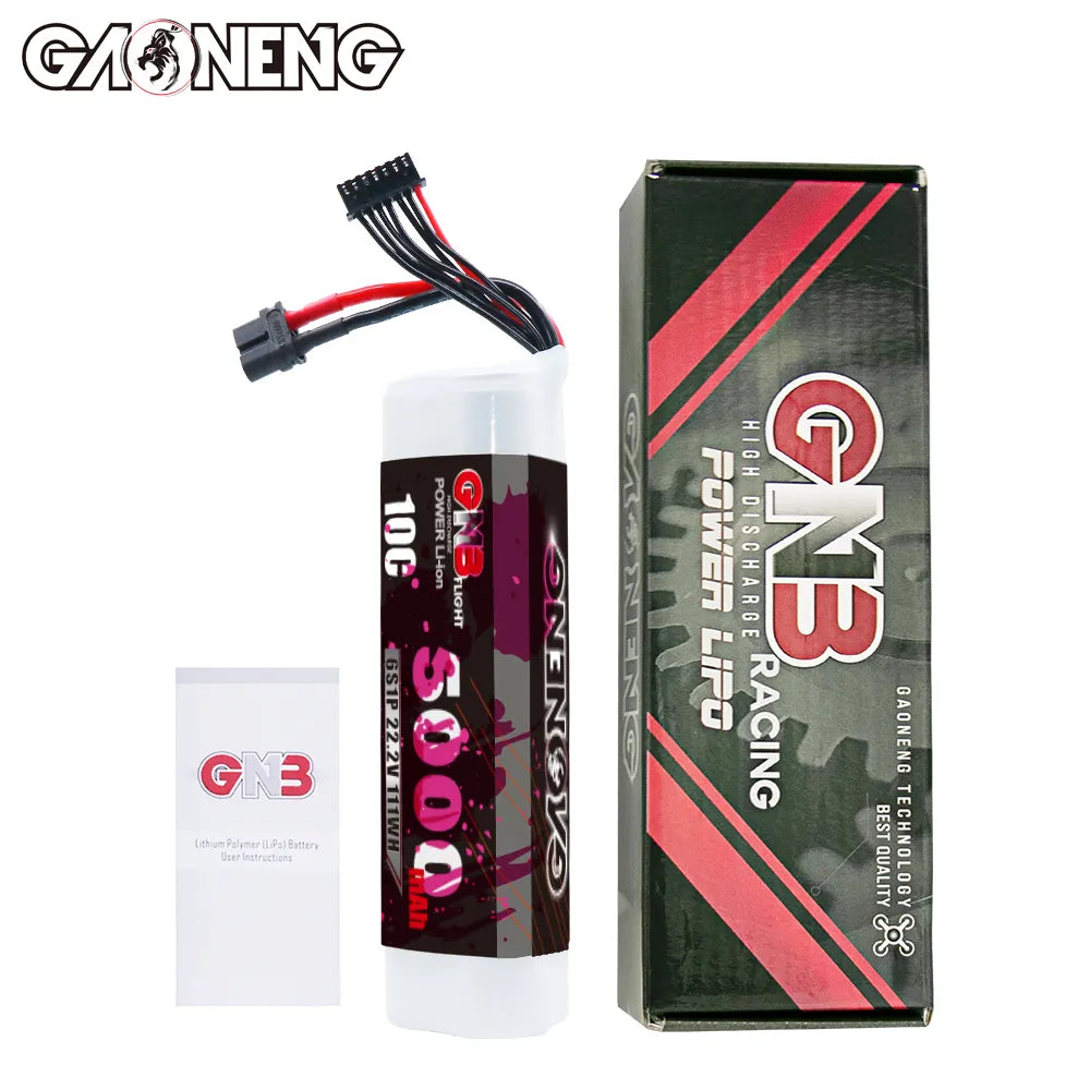 GAONENG High - Performance 22.2V 5000mAh 10C XT60 Li - ion Battery with Samsung 21700 50S for FPV Drones