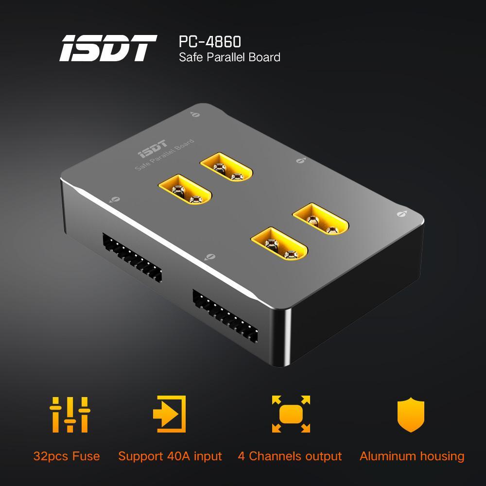 iSDT PC-4860 1 - 8S Compact XT60 Safe Parallel Balance Charging Board