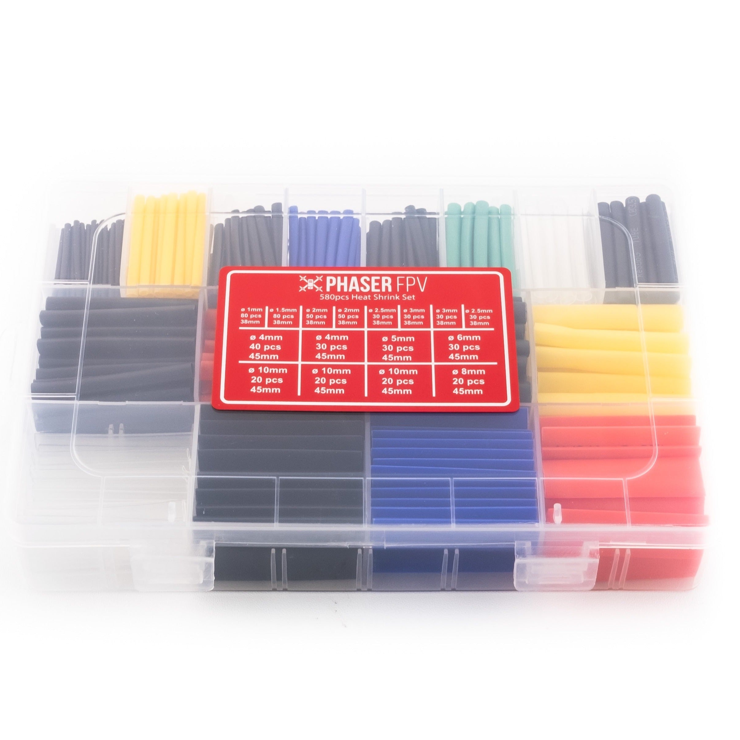 Hot Deal! 580pcs Phaser FPV Heat Shrink Kit