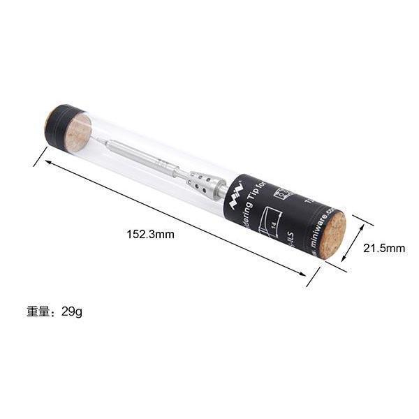 ILS T1 Series Soldering Tip Replacement - Compatible with TS100, TS101, Pinecil