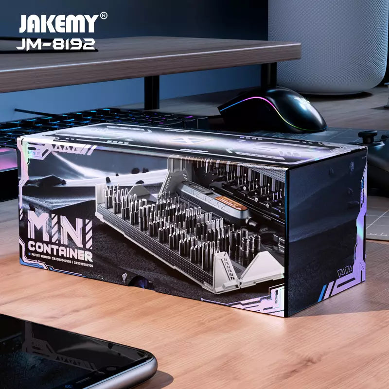 JAKEMY JM-8192 180-in-1 CR-V Screwdriver Set - Ideal for Aussie DIYers