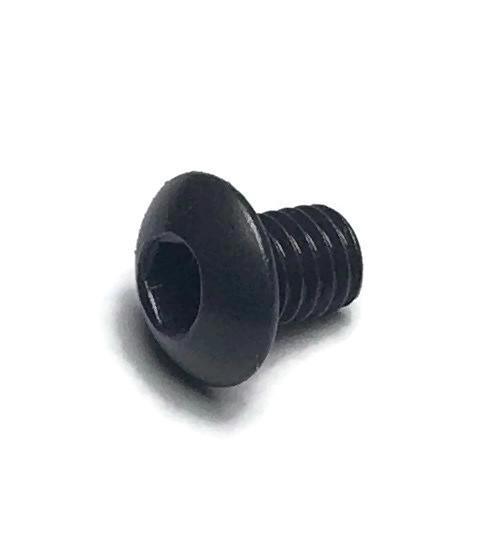 Black M3 Steel Button Head Screws - Pack of 10 in Various Sizes