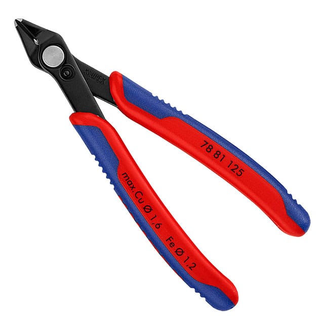 Knipex 125mm Black Precision Flush Cutter - Electronic Super Knips with Great Value