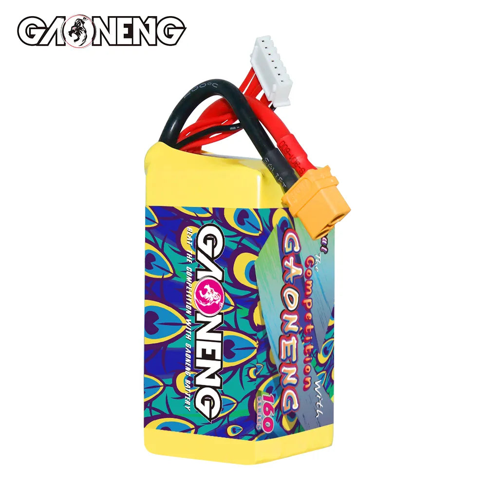Hot Sale! GAONENG 6S 22.8V 1300mAh 160C XT60 High - Energy LiPo Battery