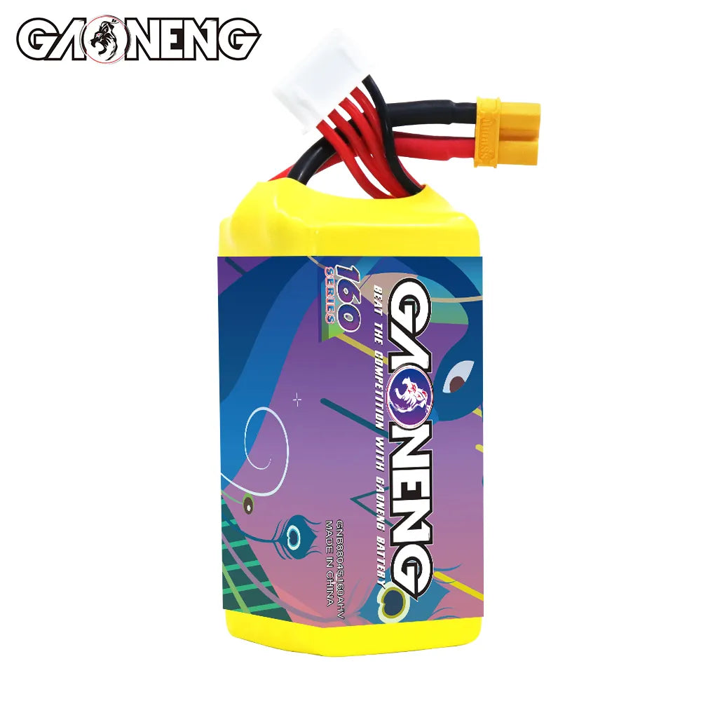 Hot Sale! GAONENG GNB 4S 15.2V 880mAh 160C XT30 High - Voltage LiPo Drone Battery