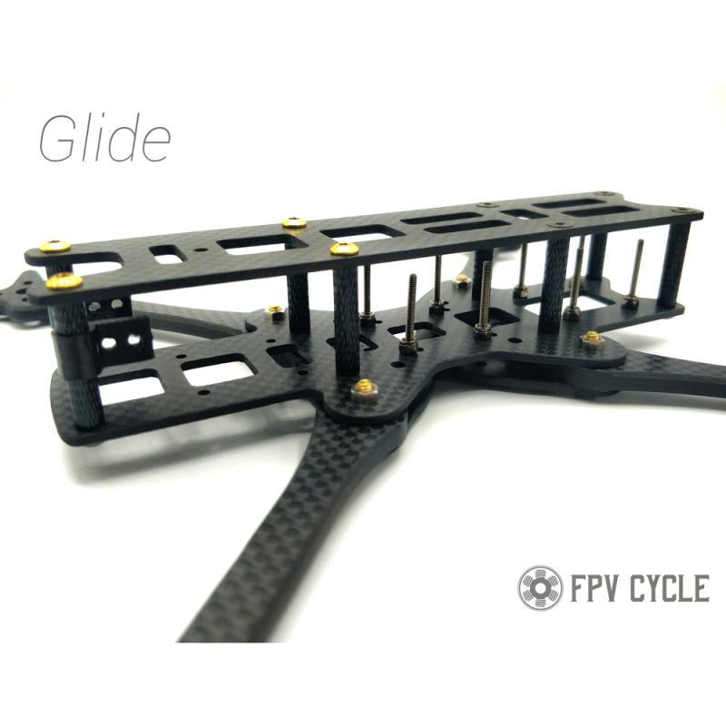 FPVCycle Glide 5 High - Quality Frame Body Kit for Drone Replacement Spare Parts