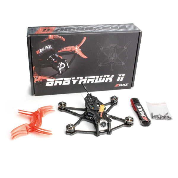 Emax BabyHawk II 3.5' Analog Freestyle BNF Quad with RunCam Racer 5