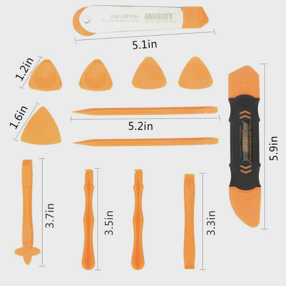 JAKEMY 13-in-1 Mini Mobile Phone, Pad, Laptop DIY Disassembling Tools Set JM-OP15 - Great Value!