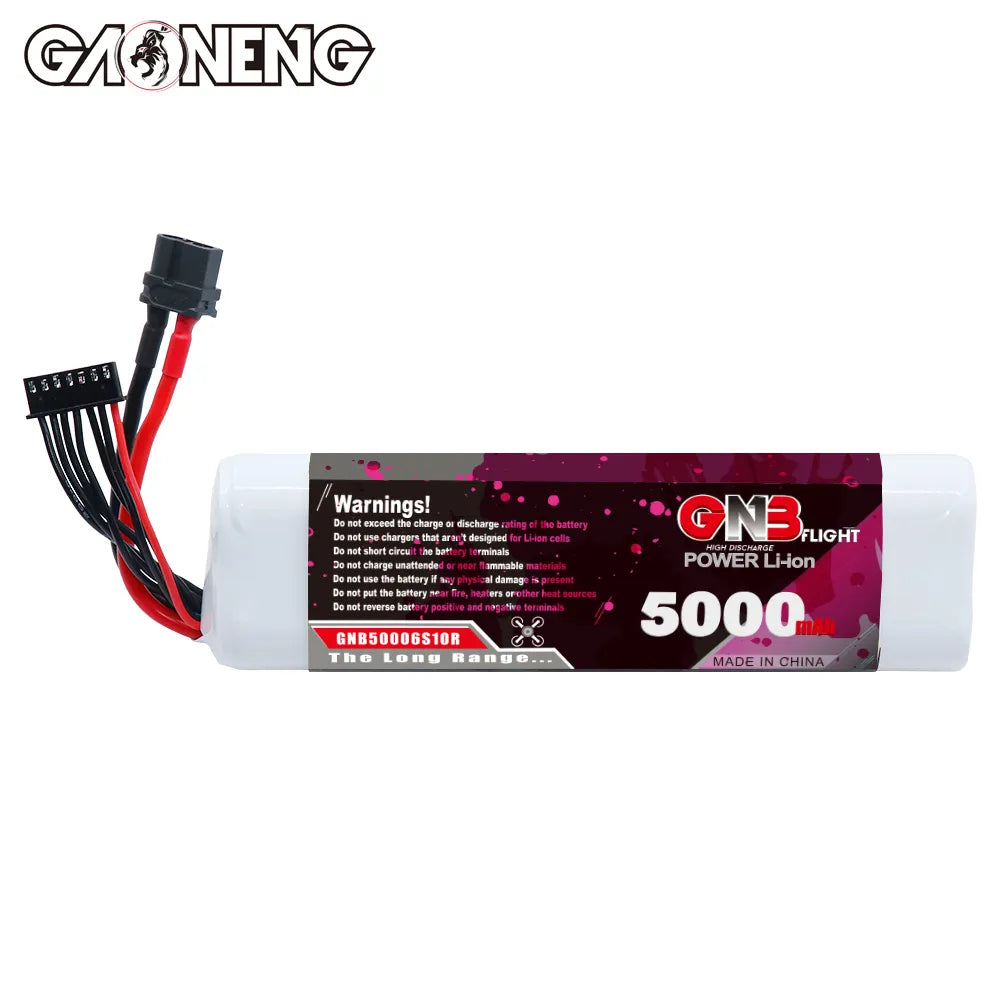 GAONENG High - Performance 22.2V 5000mAh 10C XT60 Li - ion Battery with Samsung 21700 50S for FPV Drones