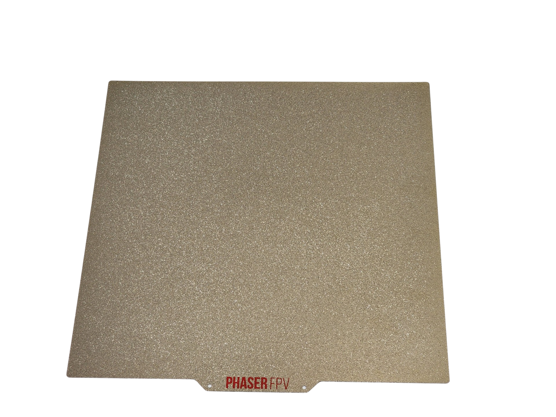 Hot Deal! Energetic 305x305mm Single-Sided Textured Gold Spring Steel Sheet for Voron 300