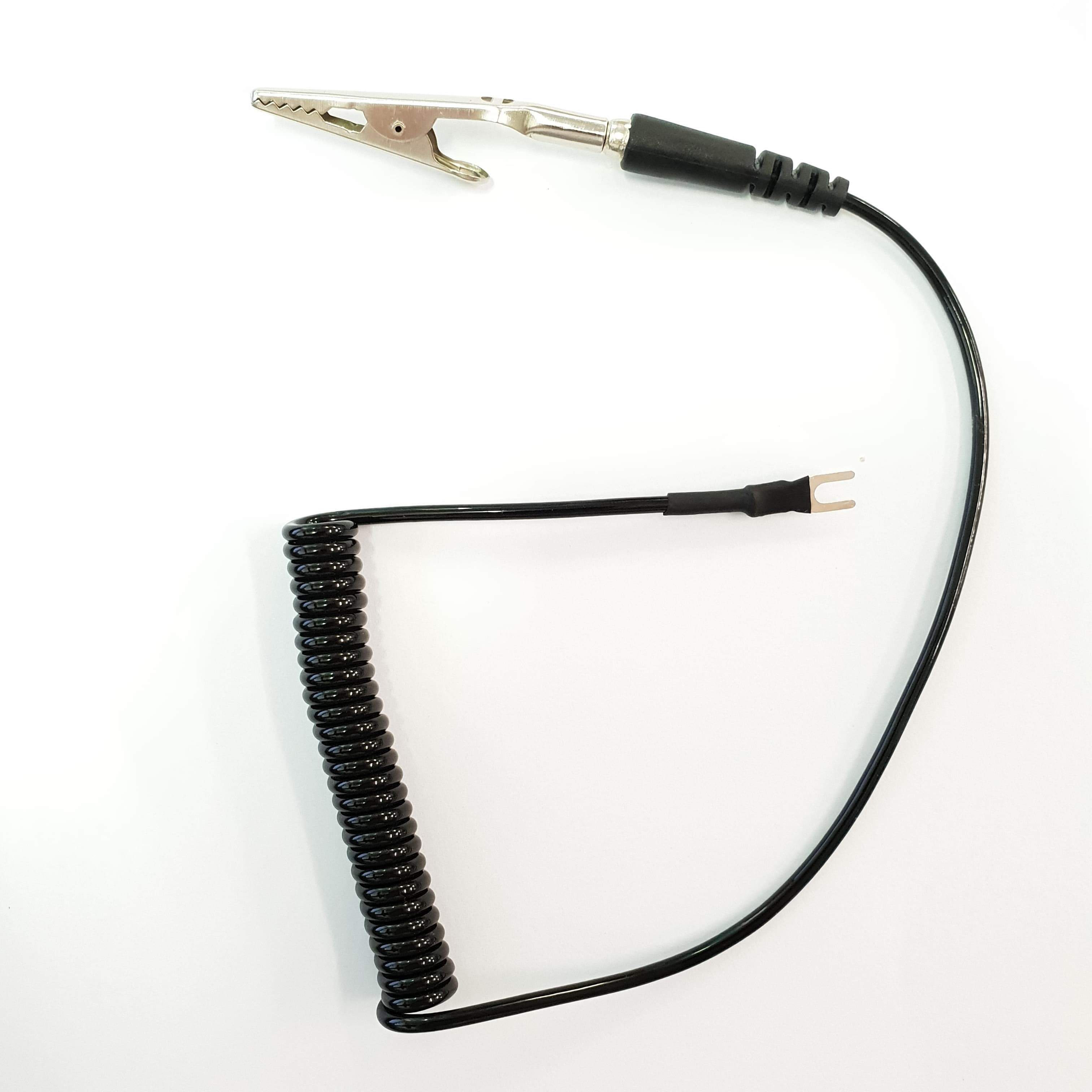 Hot Deal! Miniware TS80P Grounding Cable with Alligator Clip to Terminal Connector