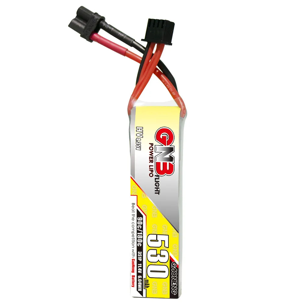 Hot Sale! GAONENG GNB 3S 11.4V 530mAh 90C XT30 High - Performance LiPo Battery