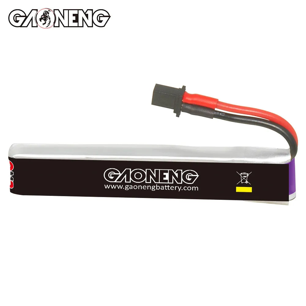 Hot Sale! GAONENG GNB 380mAh 60C 1S 3.8V LiHV Cabled LiPo Battery [DG]