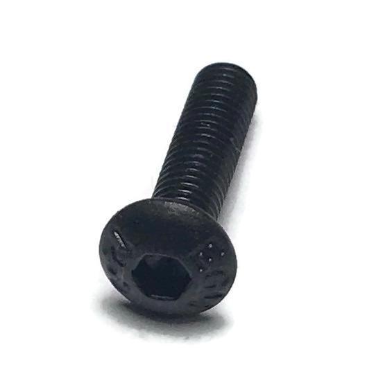 Black M3 Steel Button Head Screws - Pack of 10 in Various Sizes