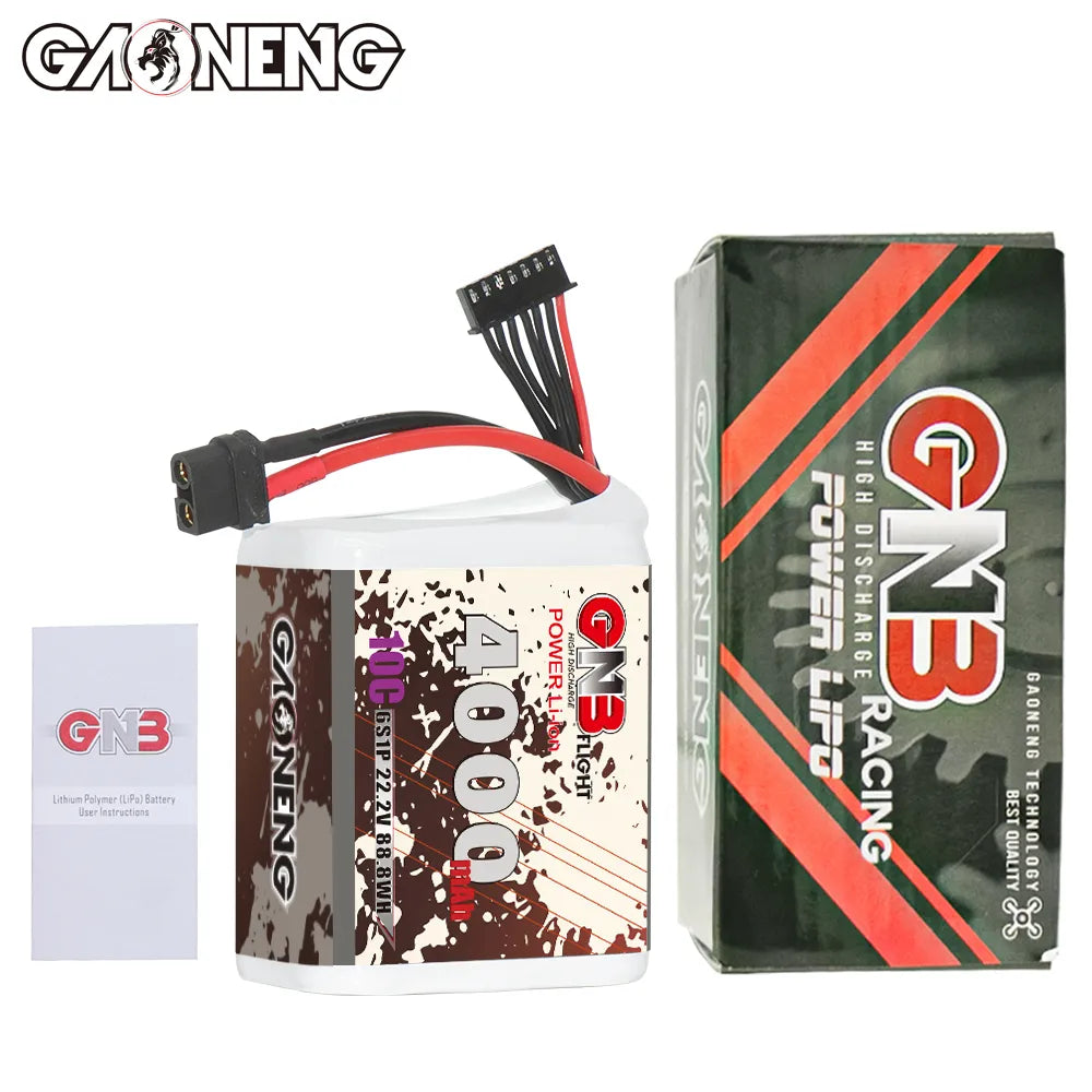 GAONENG GNB 6S 22.2V 4000mAh 10C XT60 Li-ion Battery - Great Deal!