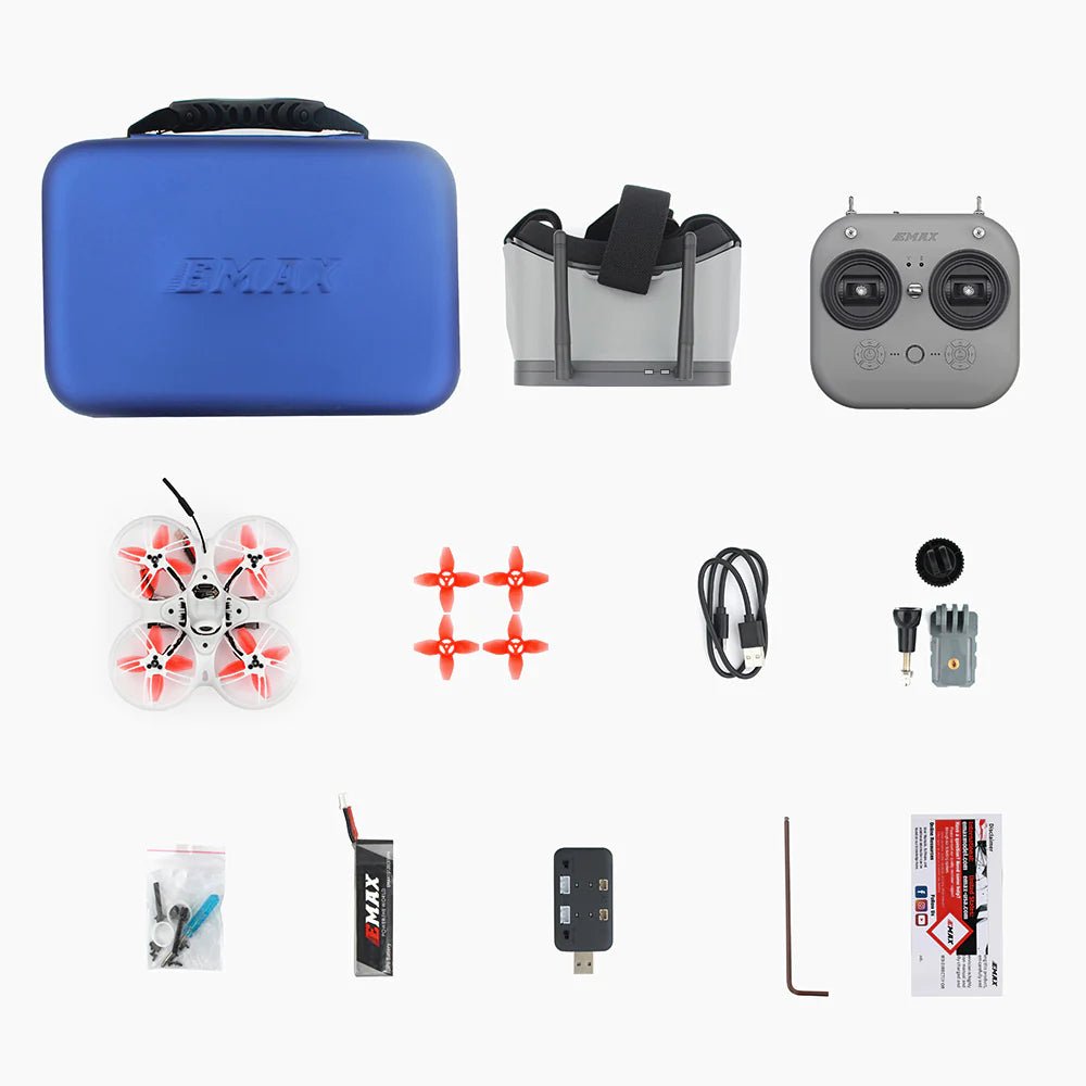 Hot Deal: EMAX Tinyhawk III Plus Indoor Analog FPV Racing Drone Kit (RTF)