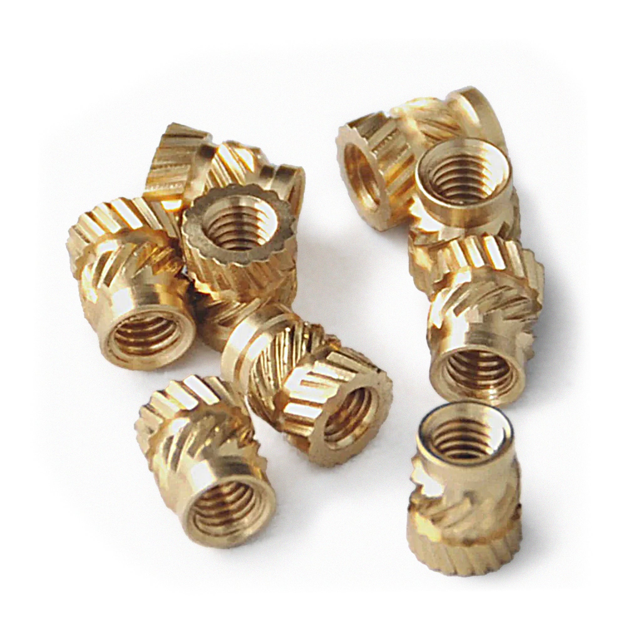 Hot Deal: 50pcs M3x5x4 Threaded Knurled Heatset Inserts