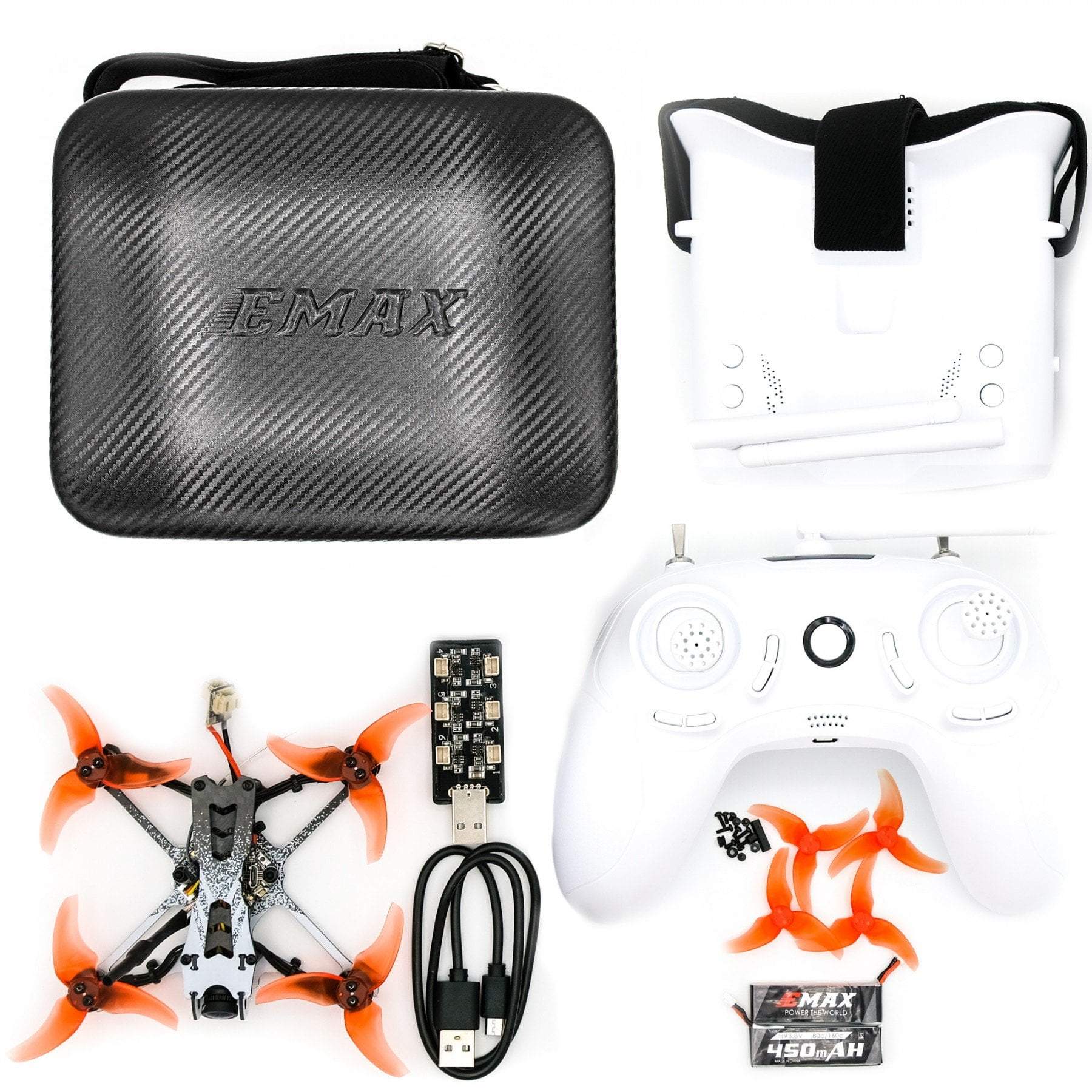 EMAX TinyHawk II Freestyle FPV Drone RTF Kit - Perfect for Beginner Outdoor Flying!