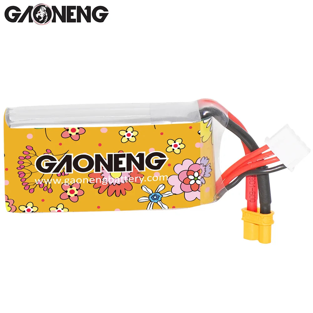 GAONENG GNB High-Voltage 3S 11.4V 650mAh 120C XT30 LiPo Battery - Ideal for Drones and RC Toys