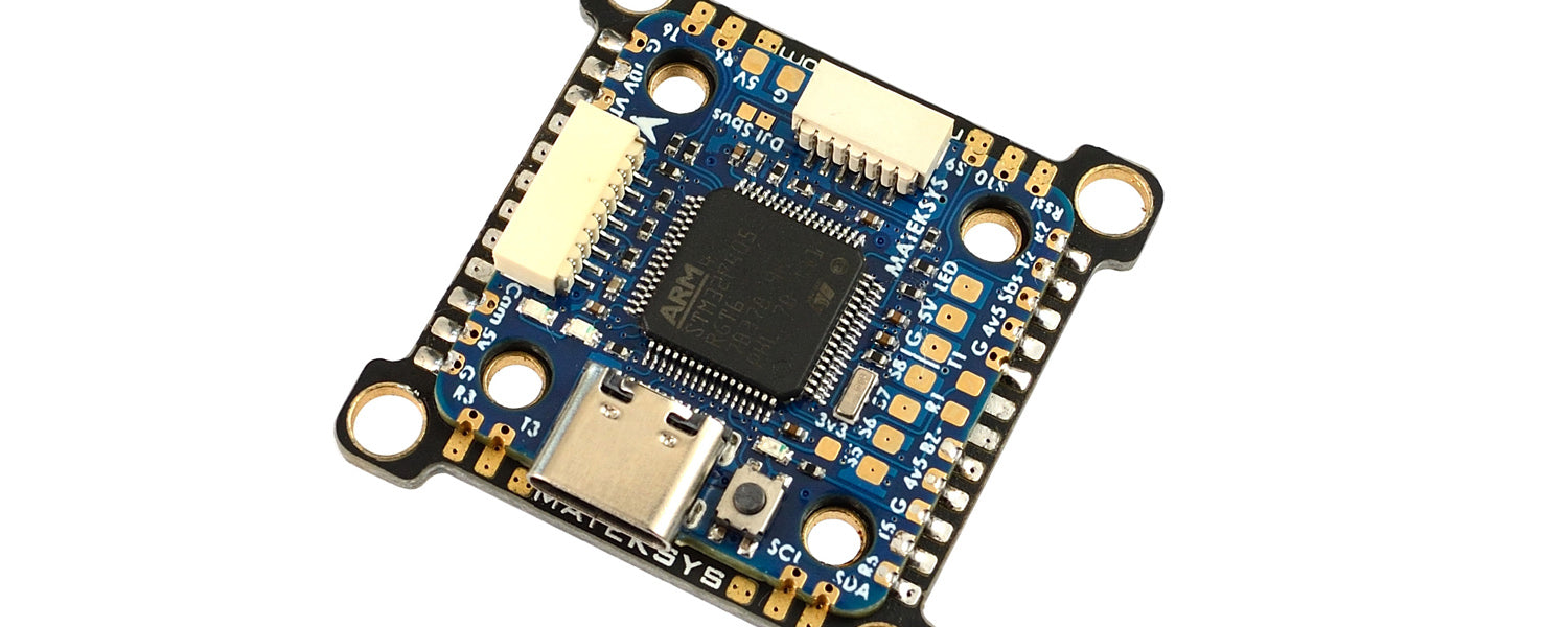 Matek F405-MiniTE Flight Controller with ICM42605 for Enhanced Performance