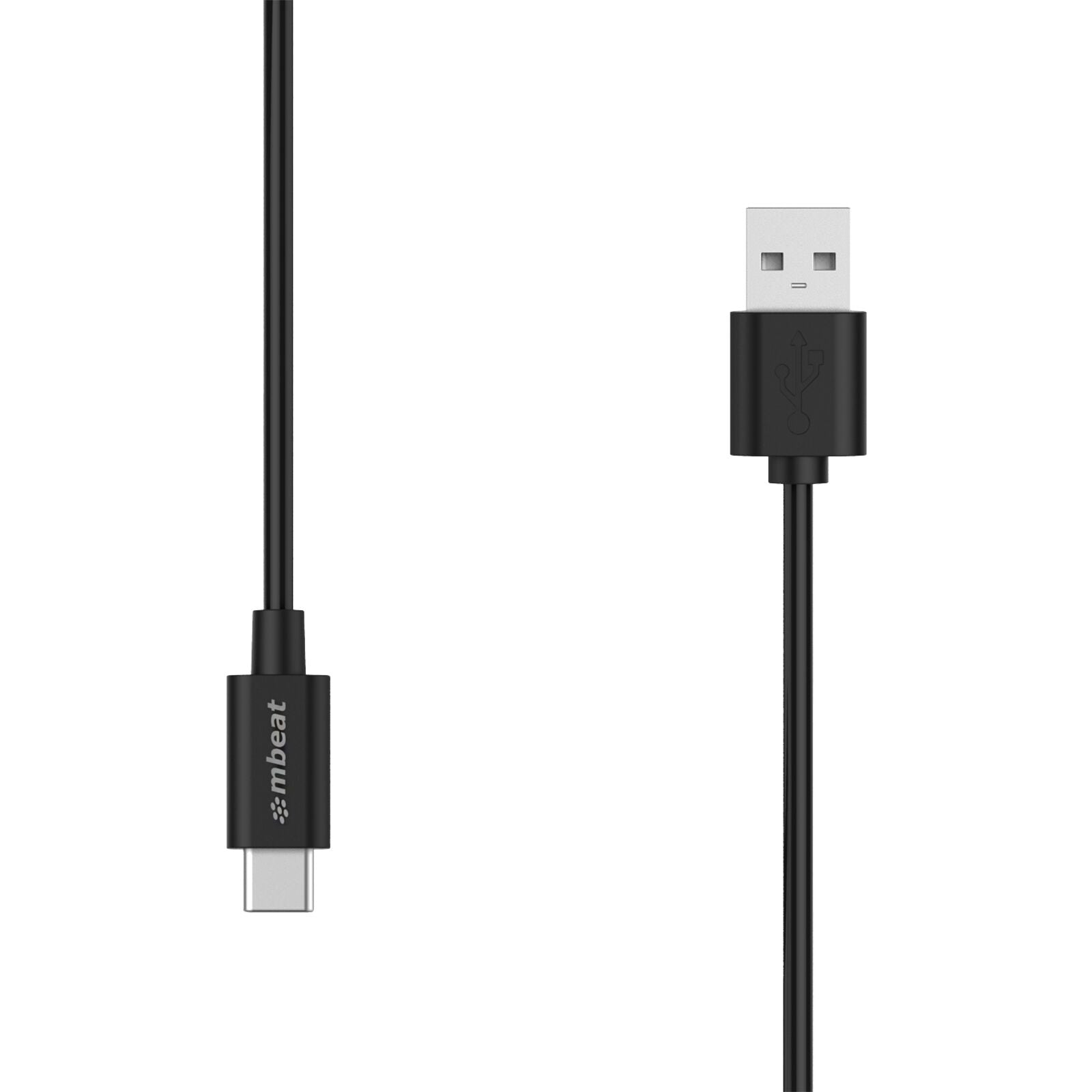 mbeat Prime 2m USB-C to USB Type-A 2.0 Cable - Fast Charge & Sync