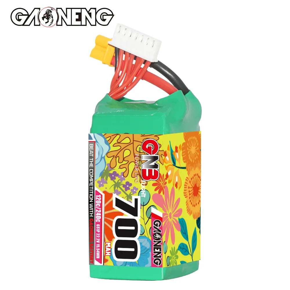 GAONENG GNB 6S 22.2V 700mAh 120C XT30 LiPo Battery - Hot Sale in Australia