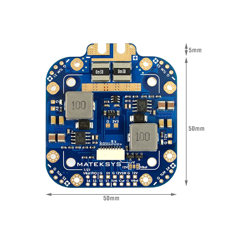 Matek XCLASS PDB 8 - 60V High - Efficiency FCHUB - 12S V2 for Drones