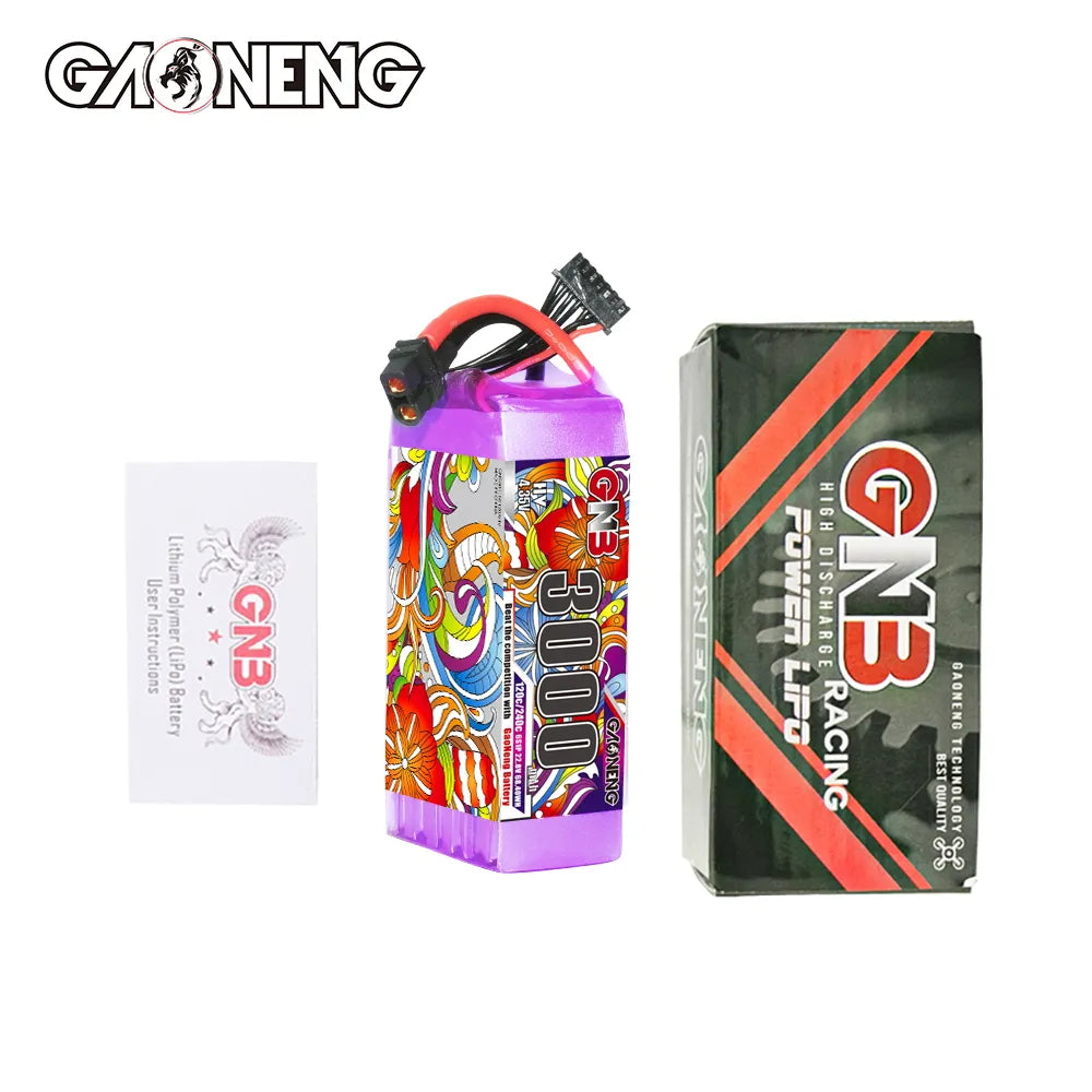 GAONENG GNB 6S 22.8V 3000mAh 120C XT60 LiPo Battery - Hot Deal!