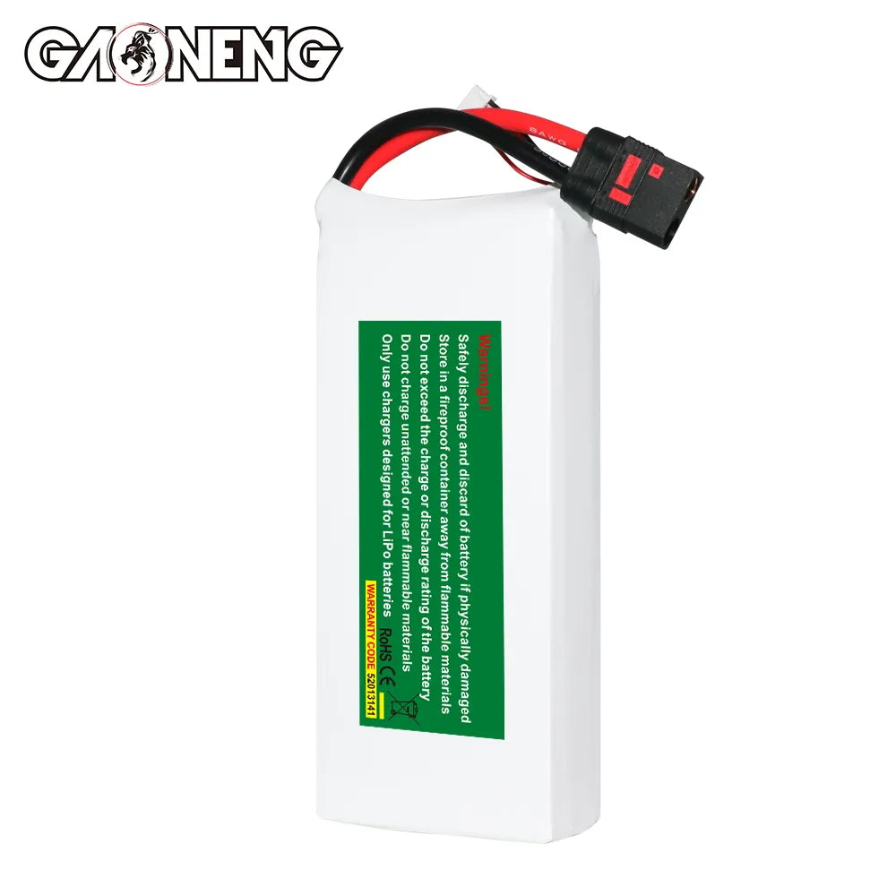 GAONENG High - Performance 14.8V 18000mAh 70C RC LiPo Battery QS8 for Diverse Applications